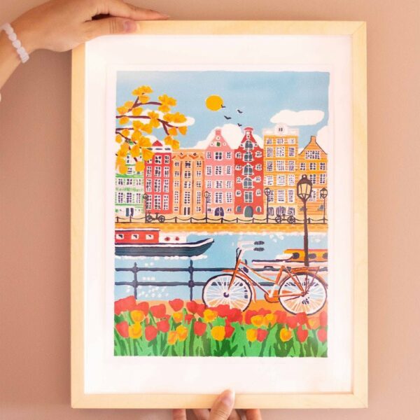 Peinture au numéro Amsterdam - La Petite Epicerie