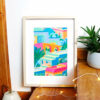 Peinture au numéro Maisons colorées - La Petite Epicerie