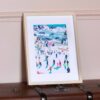 Peinture au numéro Skiing Among Montains - La Petite Epicerie