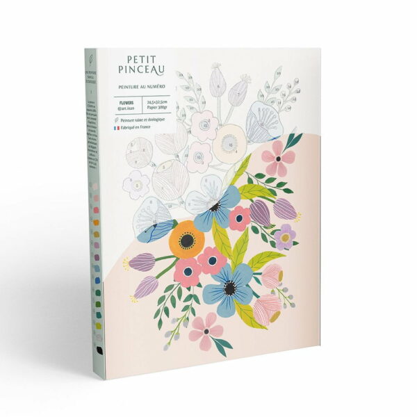 Peinture au numéro Flowers - La Petite Epicerie