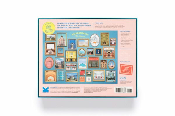 Puzzle Accidentally Wes Anderson  - Laurence King - 1000 pièces