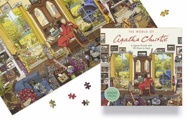 Puzzle The World of Agatha Christie  - Laurence King - 1000 pièces