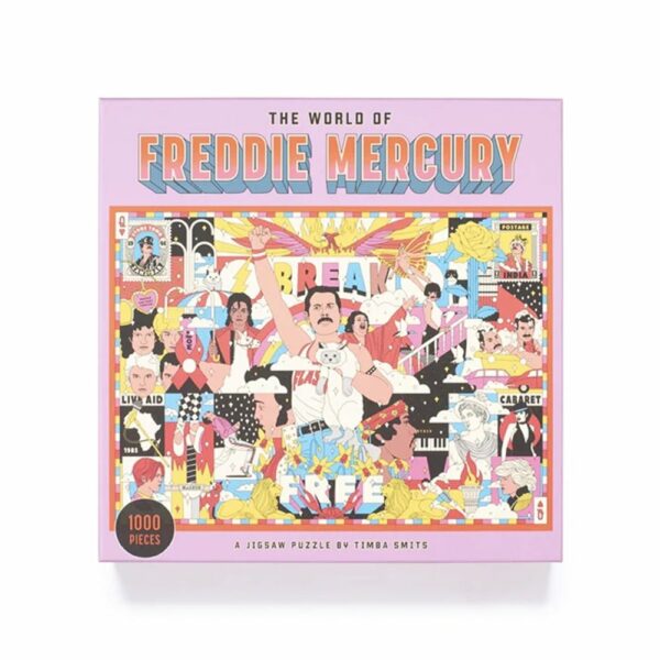 Puzzle The World of Freddie Mercury  - Laurence King - 1000 pièces