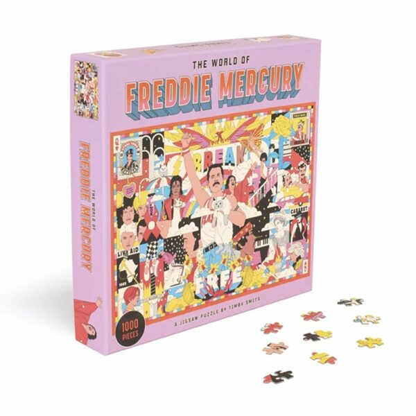 Puzzle The World of Freddie Mercury  - Laurence King - 1000 pièces