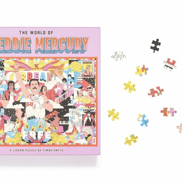 Puzzle The World of Freddie Mercury  - Laurence King - 1000 pièces