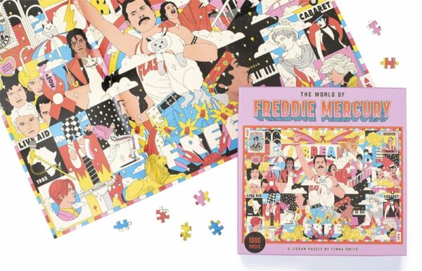 Puzzle The World of Freddie Mercury  - Laurence King - 1000 pièces