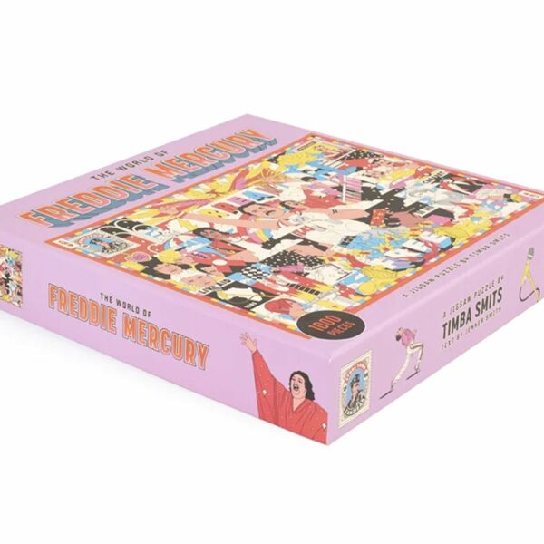 Puzzle The World of Freddie Mercury  - Laurence King - 1000 pièces