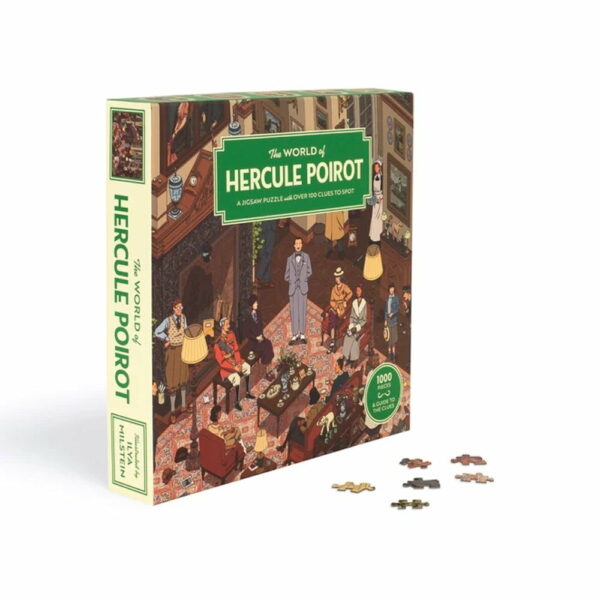 Puzzle The World of Hercule Poirot  - Laurence King - 1000 pièces