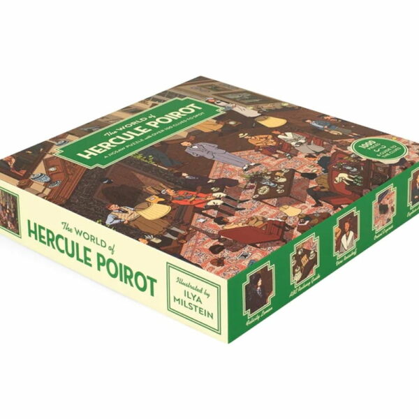 Puzzle The World of Hercule Poirot  - Laurence King - 1000 pièces