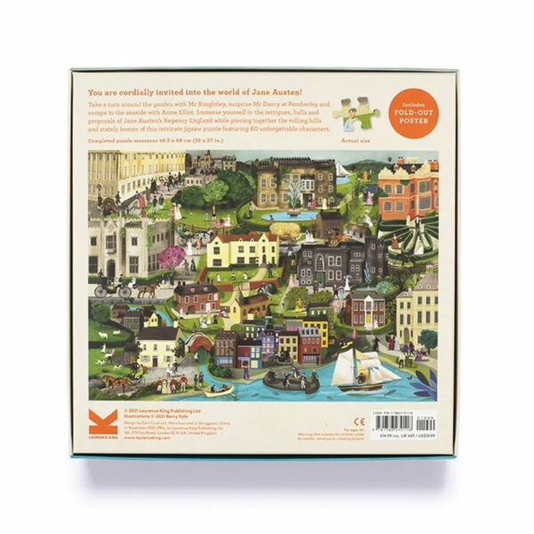 Puzzle The World of Jane Austen  - Laurence King - 1000 pièces