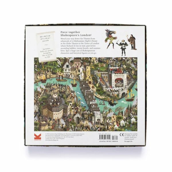 Puzzle The World of Shakespeare  - Laurence King - 1000 pièces