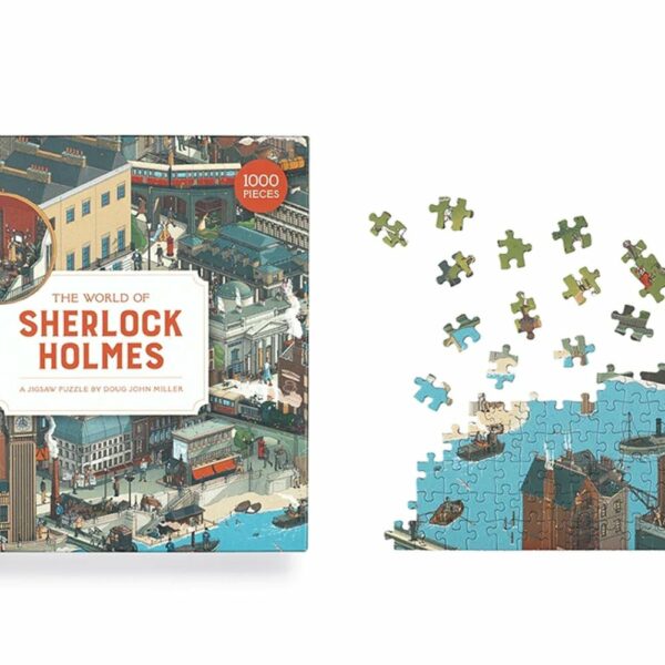 Puzzle The World of Sherlock Holmes  - Laurence King - 1000 pièces