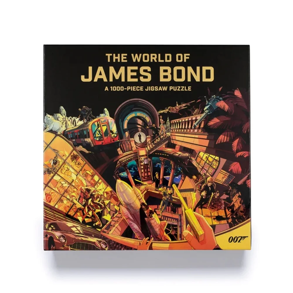 Puzzle The World of James Bond  - Laurence King - 1000 pièces