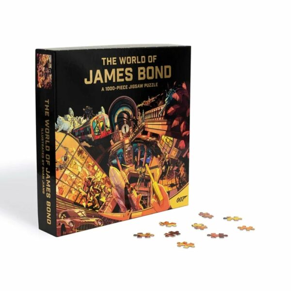 Puzzle The World of James Bond  - Laurence King - 1000 pièces