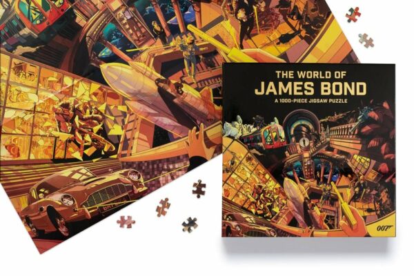 Puzzle The World of James Bond - Laurence King - 1000 pièces Puzzle The World of James Bond - Laurence King - 1000 pièces