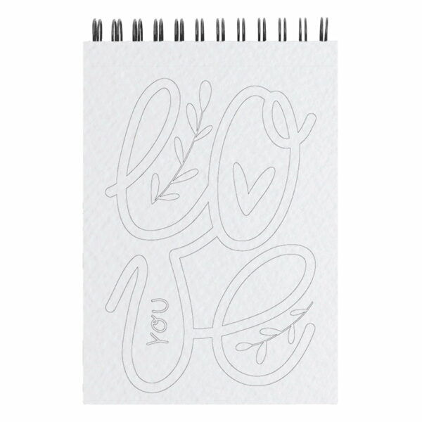 Carnet de coloriage Love - Maison Joliette