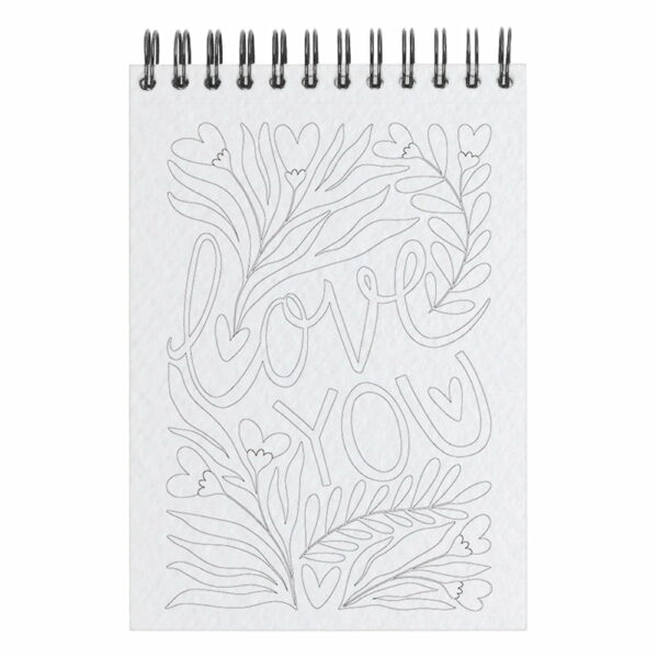 Carnet de coloriage Love - Maison Joliette