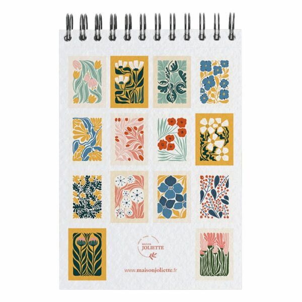 Carnet de coloriage Floral #1 - Maison Joliette