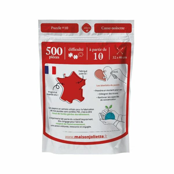 Puzzle Casse-noisette - Maison Joliette - 500 pièces