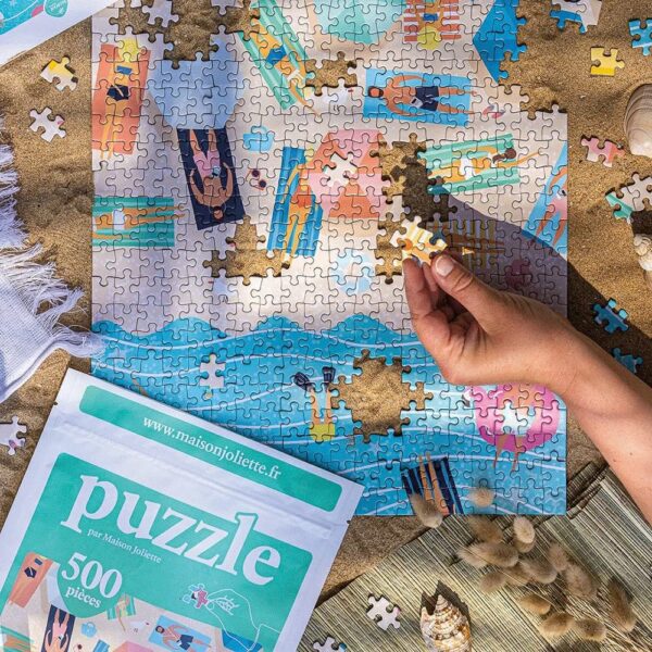Puzzle Chill & Plouf - Maison Joliette - 500 pièces Puzzle Chill & Plouf - Maison Joliette - 500 pièces