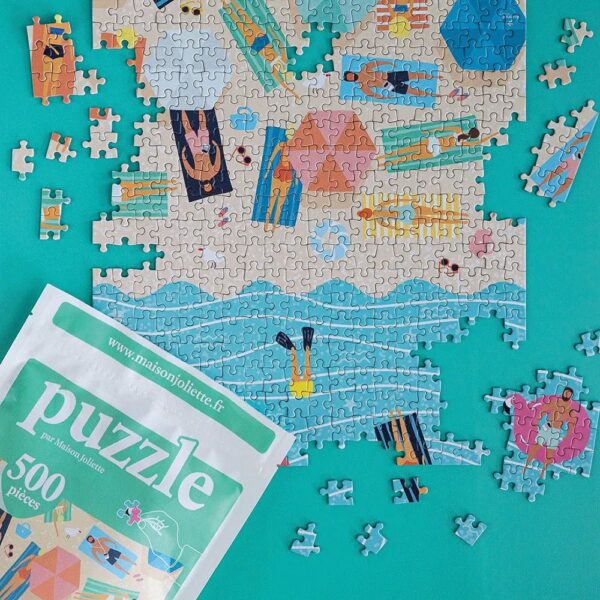 Puzzle Chill & Plouf - Maison Joliette - 500 pièces Puzzle Chill & Plouf - Maison Joliette - 500 pièces