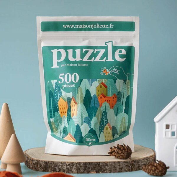 Puzzle Du vent dans les cimes - Maison Joliette - 500 pièces