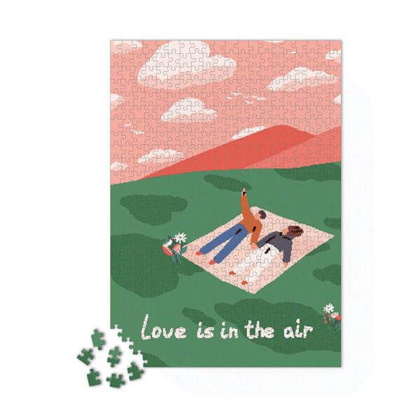Puzzle Love is in the air - Maison Joliette - 500 pièces
