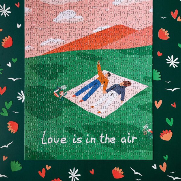 Puzzle Love is in the air - Maison Joliette - 500 pièces