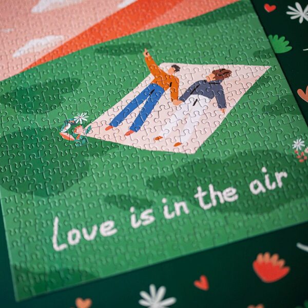 Puzzle Love is in the air - Maison Joliette - 500 pièces