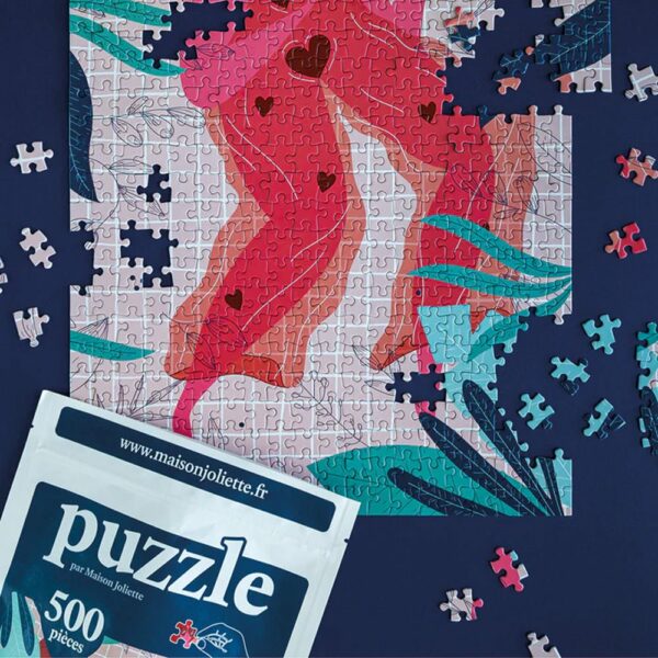 Puzzle Tout ira bien - Maison Joliette - 500 pièces