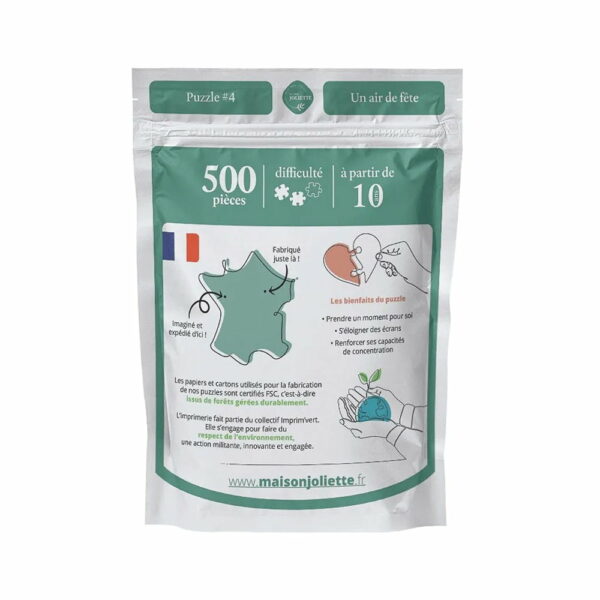 Puzzle Un air de fête - Maison Joliette - 500 pièces