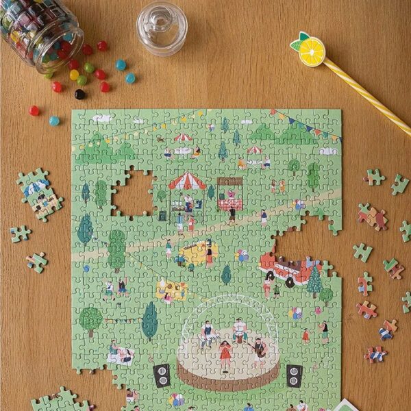 Puzzle Un air de fête - Maison Joliette - 500 pièces