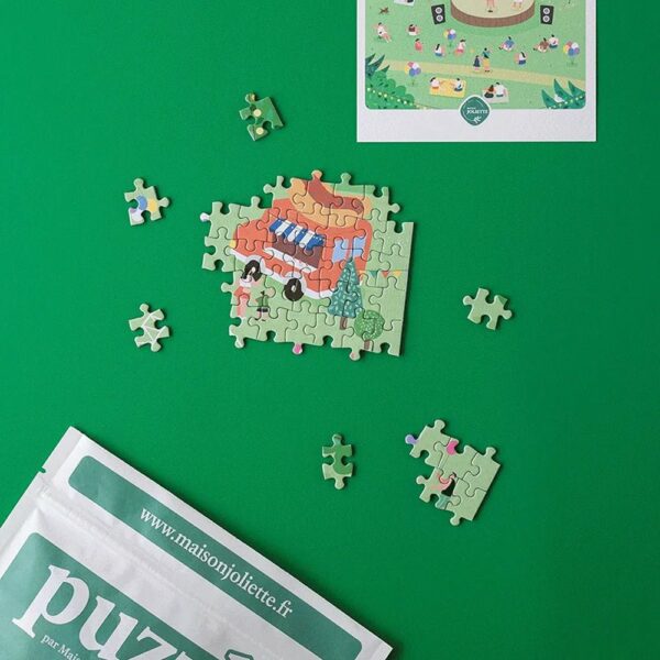 Puzzle Un air de fête - Maison Joliette - 500 pièces