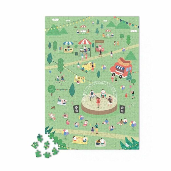 Puzzle Un air de fête - Maison Joliette - 500 pièces