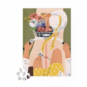 Puzzle À bicyclette - Maison Joliette - 500 pièces