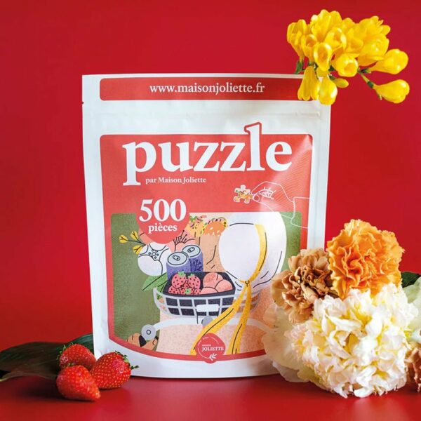 Puzzle À bicyclette - Maison Joliette - 500 pièces