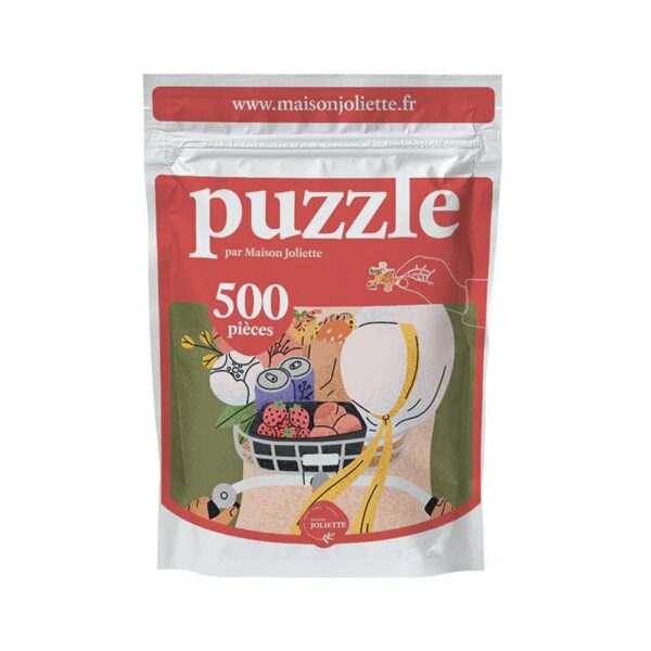 Puzzle À bicyclette - Maison Joliette - 500 pièces