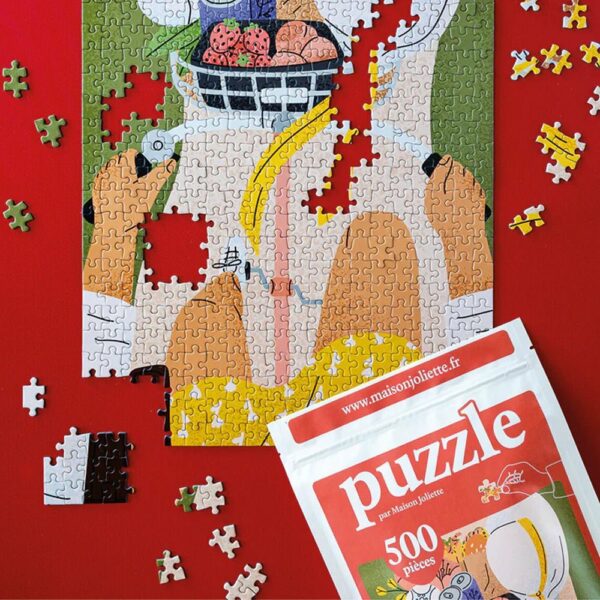 Puzzle À bicyclette - Maison Joliette - 500 pièces Puzzle À bicyclette - Maison Joliette - 500 pièces