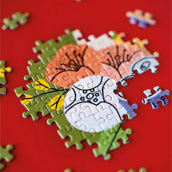 Puzzle À bicyclette - Maison Joliette - 500 pièces