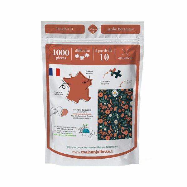 Puzzle Jardin Botanique - Maison Joliette - 1000 pièces