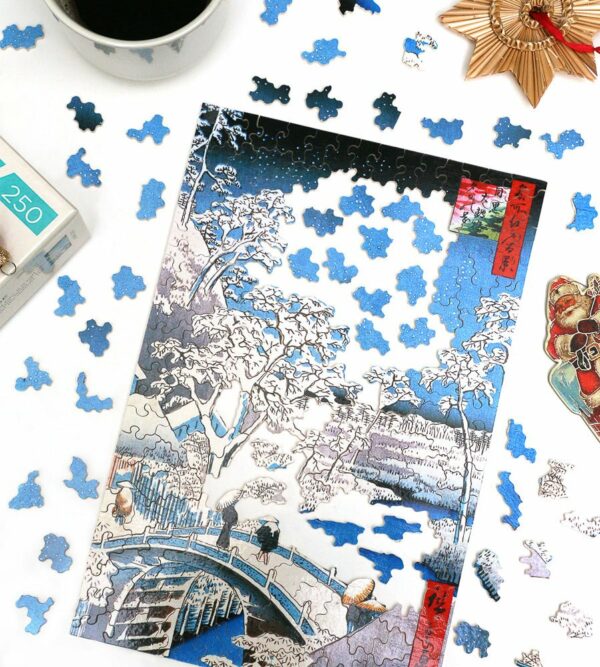 Puzzle Le Pont A Meguro - Michèle Wilson - 250 pièces
