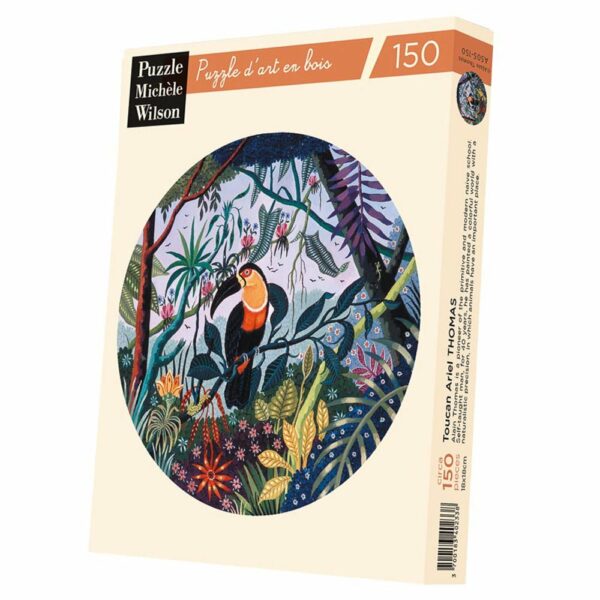Puzzle Toucan Ariel - Michèle Wilson - 150 pièces Puzzle Toucan Ariel - Michèle Wilson - 150 pièces