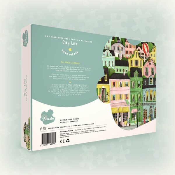 Puzzle City Life - Mon Joli Puzzle - 1000 pièces