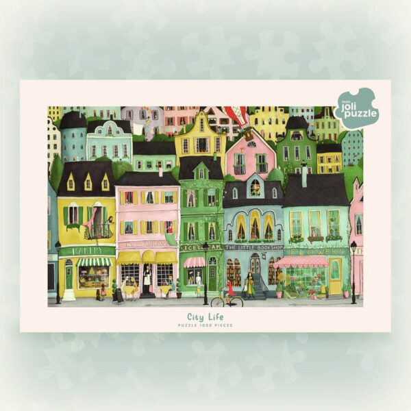 Puzzle City Life - Mon Joli Puzzle - 1000 pièces
