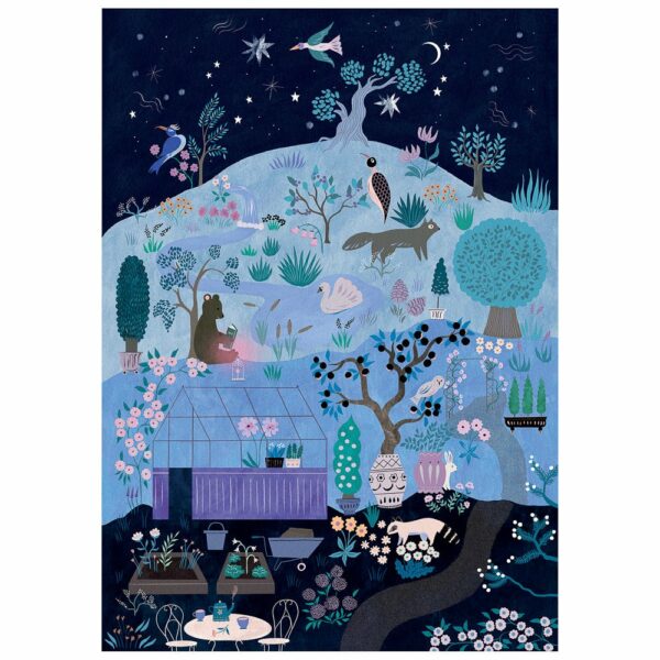 Puzzle Night Garden - Mon Joli Puzzle - 1000 pièces Puzzle Night Garden - Mon Joli Puzzle - 1000 pièces