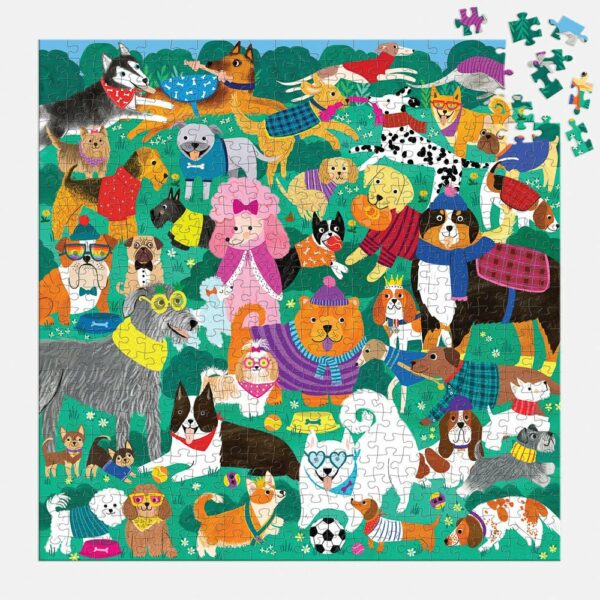 Puzzle Doggone Days - Mudpuppy - 500 pièces