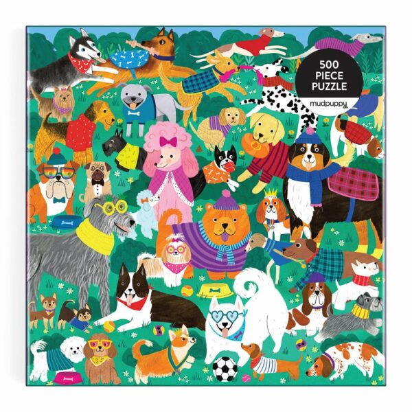 Puzzle Doggone Days - Mudpuppy - 500 pièces