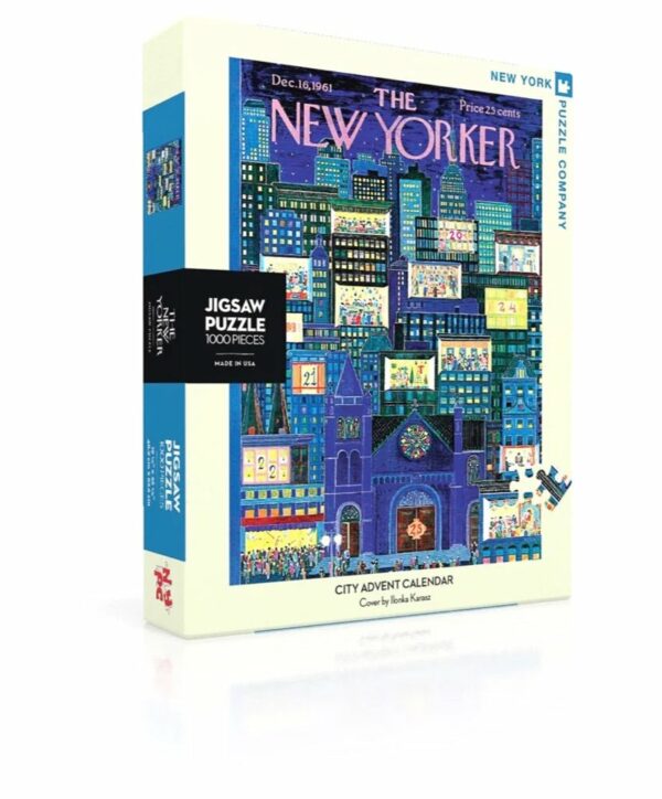 Puzzle City Advent Calendar - New York Puzzle Company - 1000 pièces
