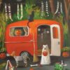 Puzzle The Dogs Of Halloween - New York Puzzle Company - 500 pièces Puzzle The Dogs Of Halloween - New York Puzzle Company - 500 pièces