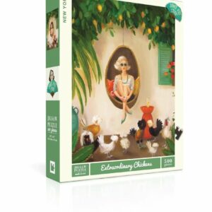 Puzzle Extraordinary Chickens - New York Puzzle Company - 500 pièces